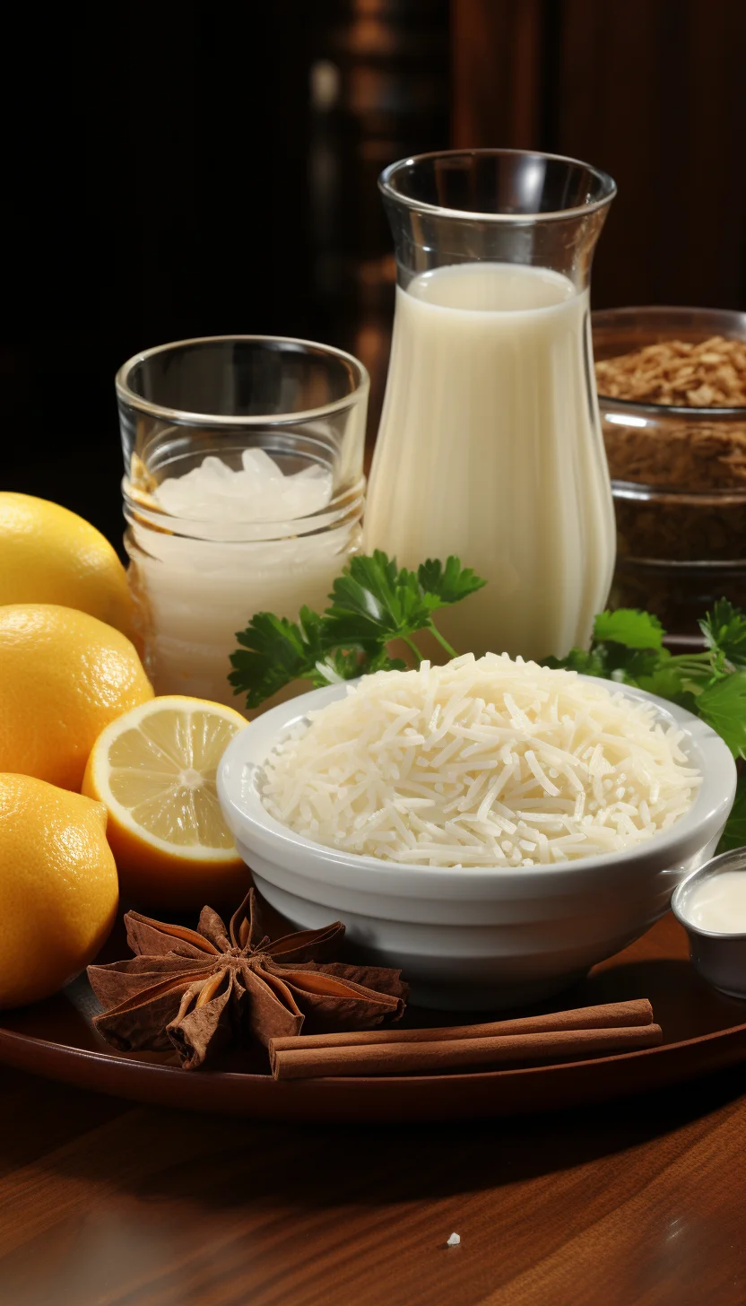 ingredientes para hacer arroz con leche
